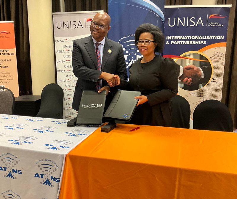 From Skies to Archives – Charting a Bold Flight Path through the UNISA–ATNS MoU